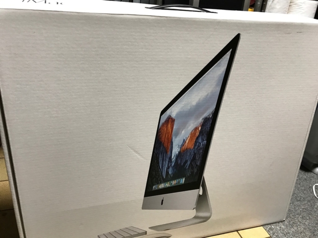 27インチiMac(Late 2015)を購入しました